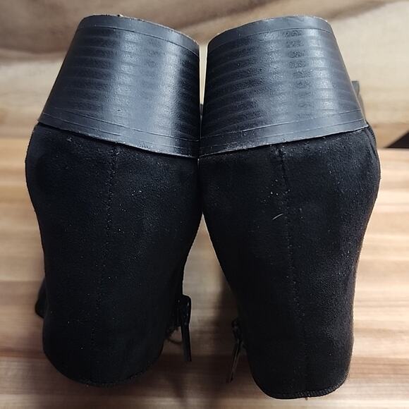 STYLE & CO WILEYY BLACK ANKLE ZIPPER BOOTIES SIZE 10 NWOB CUTE - Picture 14 of 16